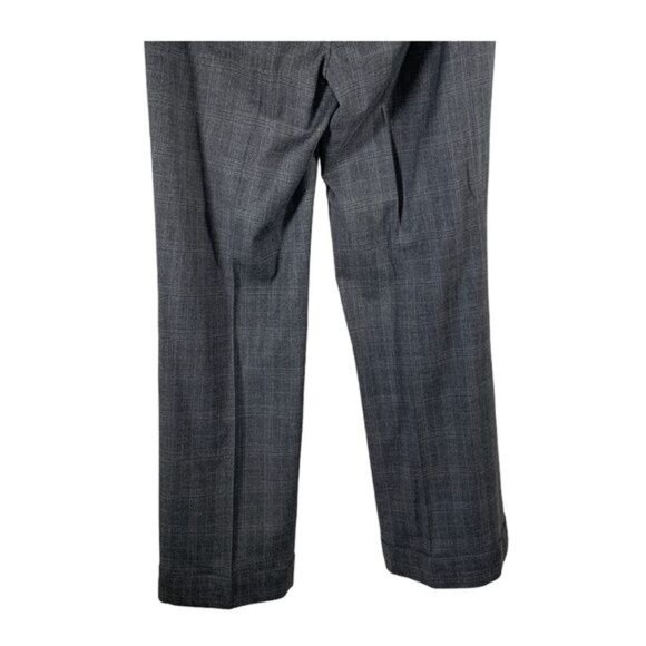 Loft Julie Fit Plaid Pants Women’s Gray Size 0 XS Work Trouser - Picture 8 of 9